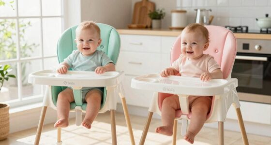 twin high chair sets
