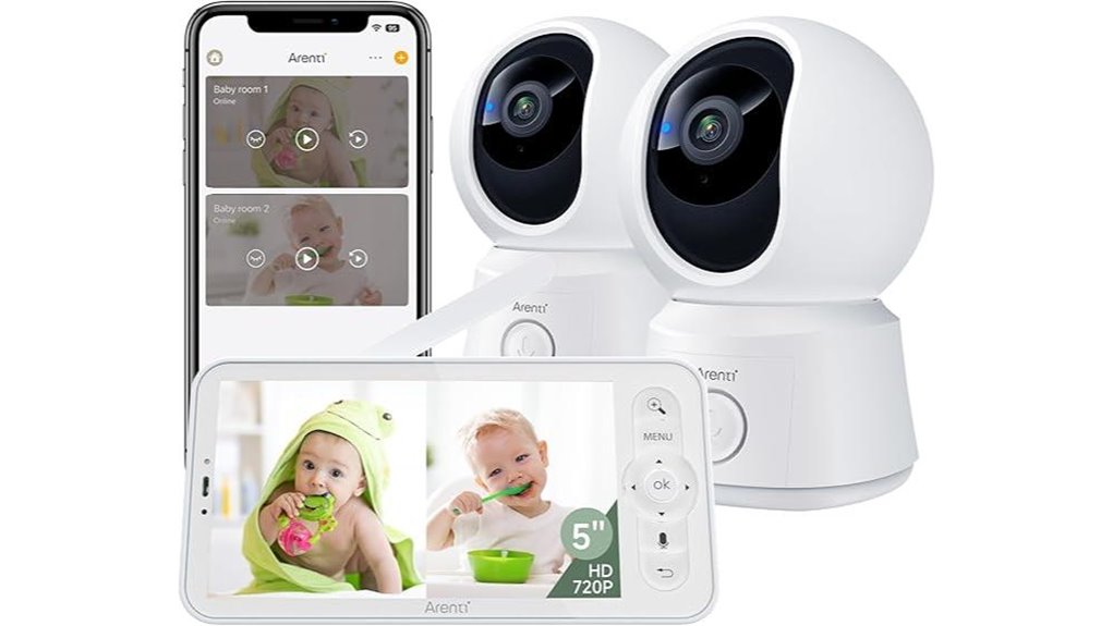 two camera wireless monitor