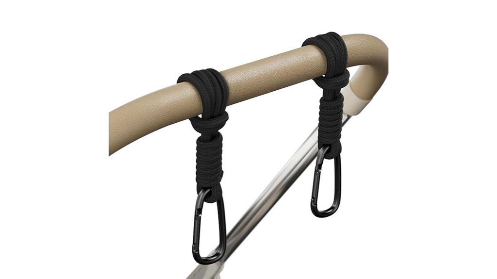 two pack stroller hooks