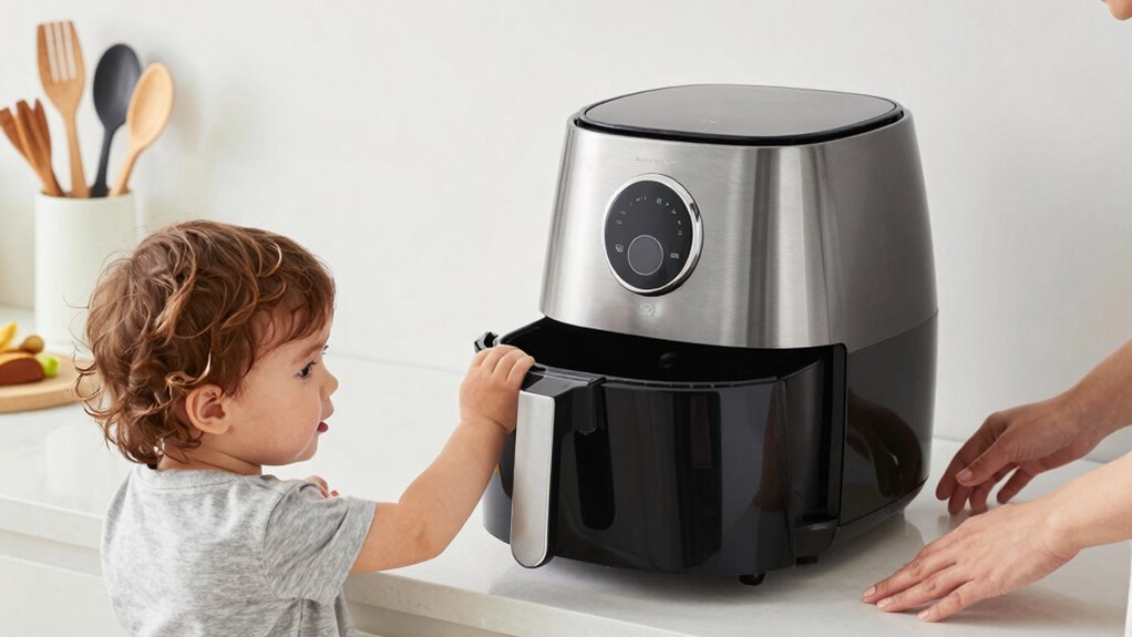 unplug clean cool safely