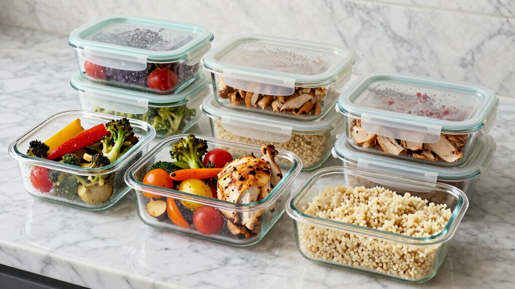 use airtight containers properly