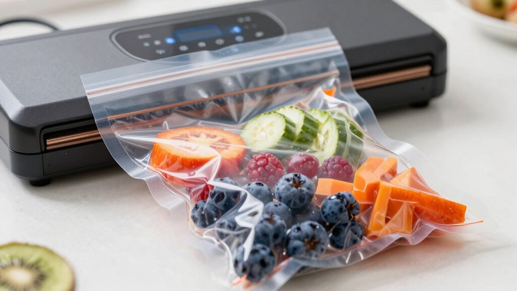 vacuum sealing preserves food