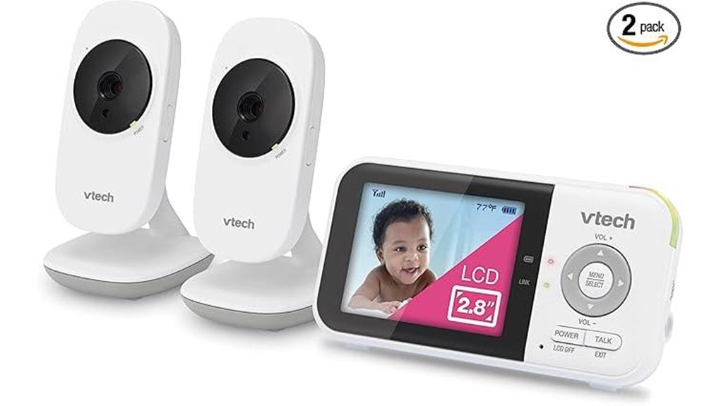 vtech dual camera monitor