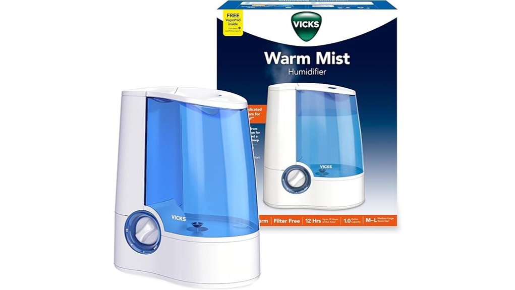 warm mist auto shut off