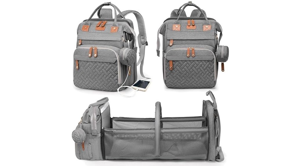 waterproof diaper bag backpack