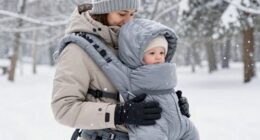 winter baby carrier covers
