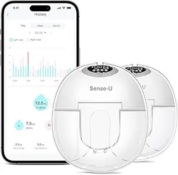 wireless breast pump pack