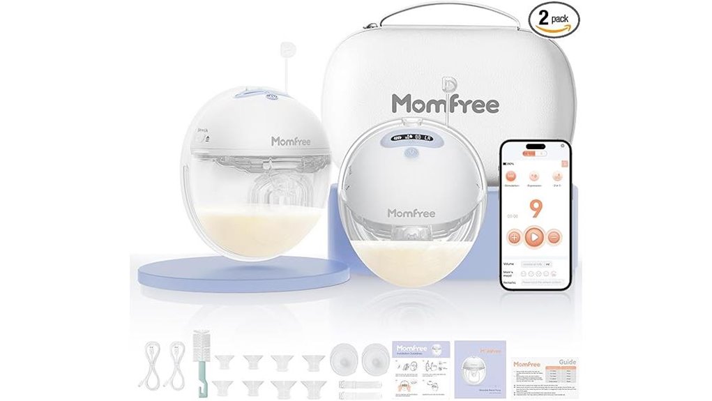 wireless dual breast pump
