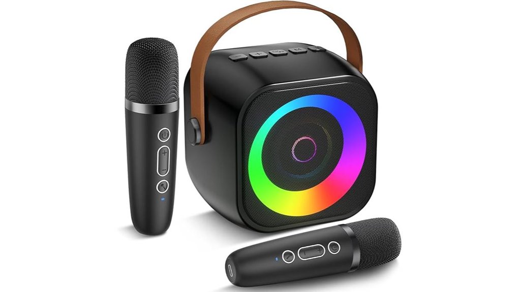 wireless microphone karaoke machine