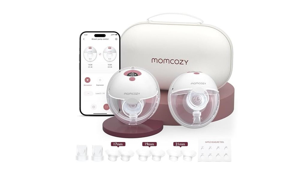 wireless portable breastfeeding pump