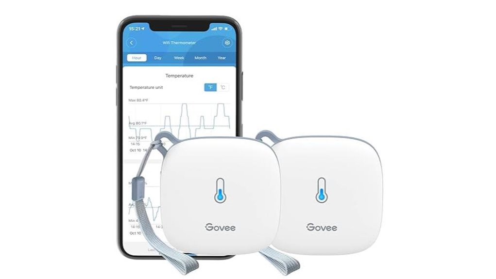 wireless temperature sensor pack