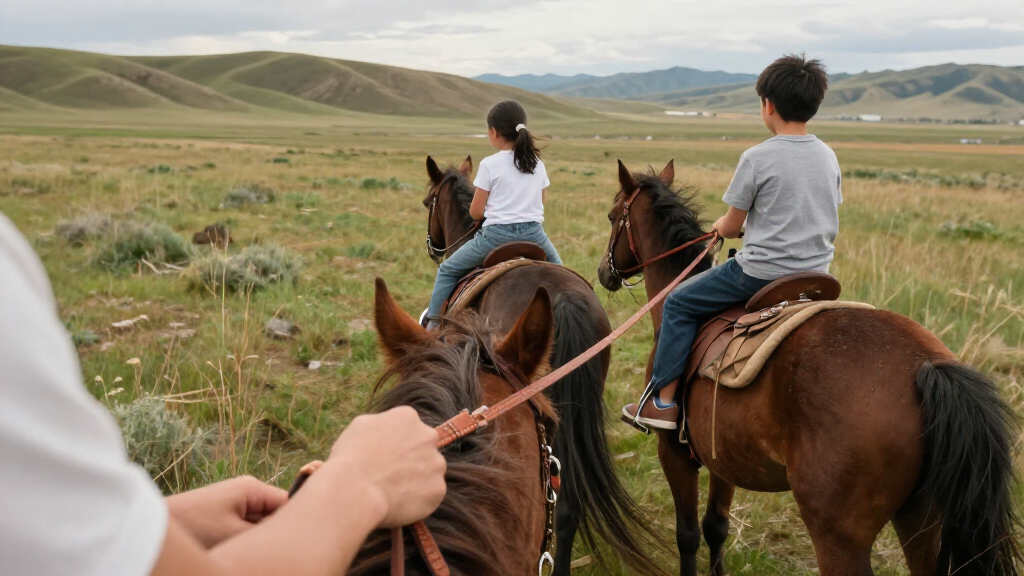 After Losing Their Dad, Wyoming Kids Help Heal Their Heartbreak On Horseback