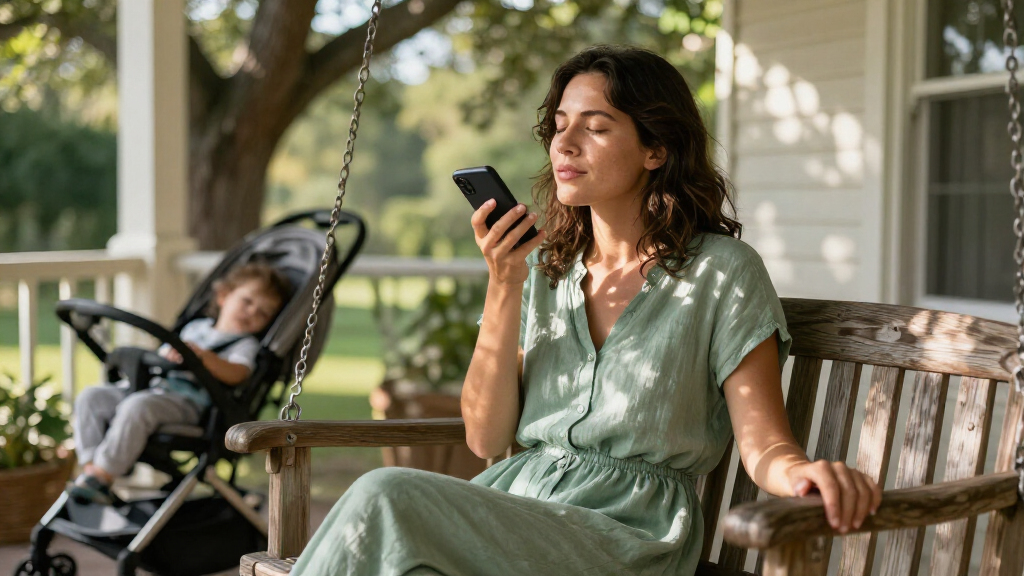 A Voice Journal Makes Motherhood Reflections Easy To Capture